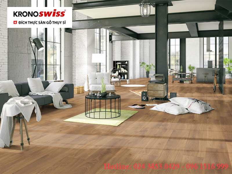 Sàn gỗ Kronoswiss không gây hại cho sức khỏe  